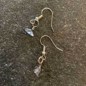 Quartz earrings